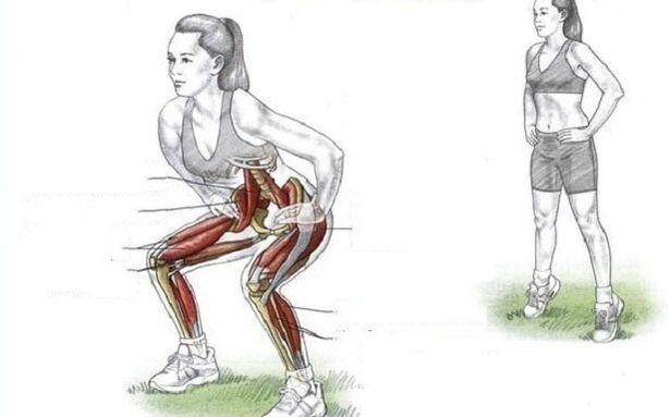 Squats pour perdre du poids